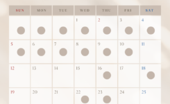 郡上八幡観光におすすめの和カフェ宗祇庵の営業カレンダー